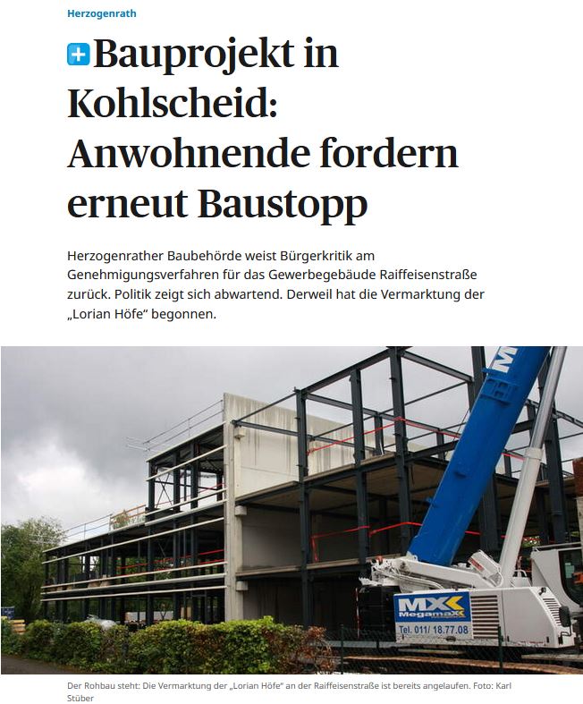 Titelbild zu Stellungnahme zum Zeitungsartikel der Aachener Zeitung vom 22.05.2026